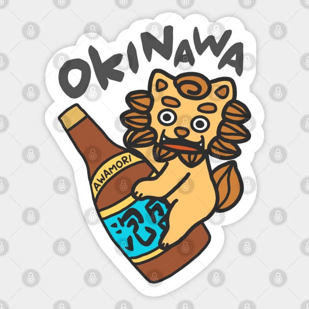 OKINAWA SHISA & AWAMORI Sticker by Marinaaa010